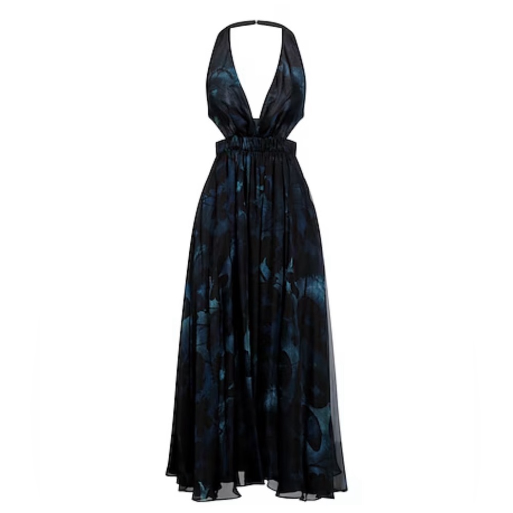 Trussardi silk Maxi dress